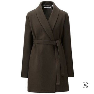Uniqlo Lemaire Short cashmere blend coat